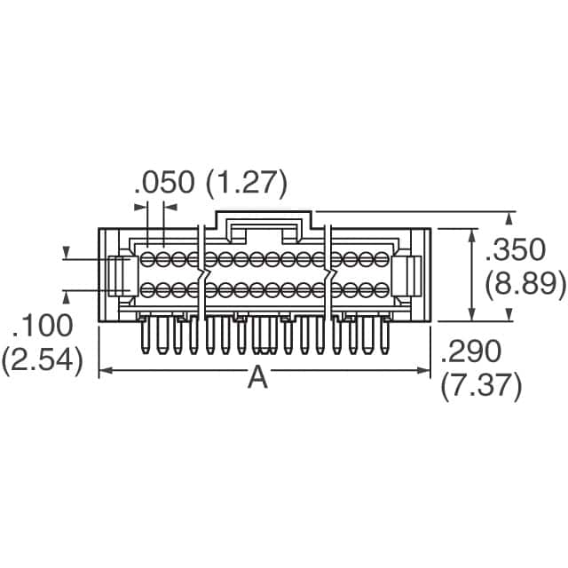 5-104069-3 TE Connectivity AMP Connectors  Embases à broches mâles